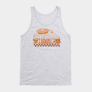 SWEETER THAN PIE Tank Top